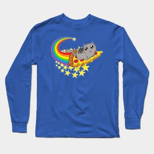 Pizza cat Long Sleeve T-Shirt